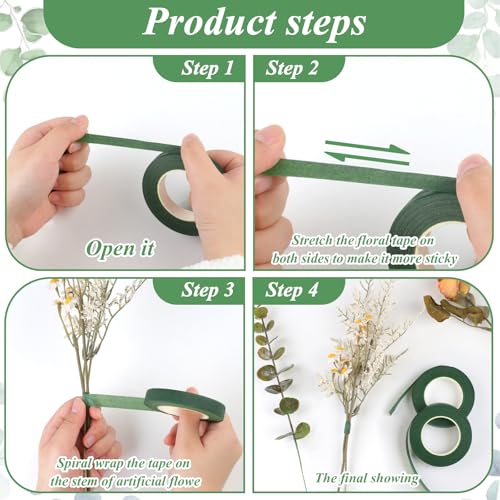 9 Rolls Floral Tape (9 Count)