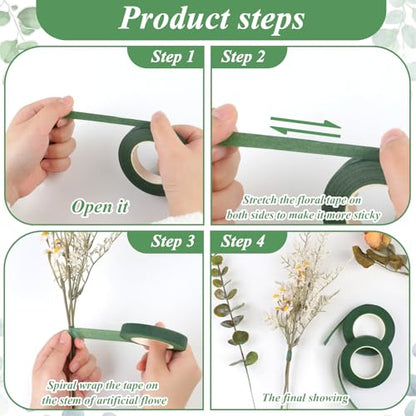 9 Rolls Floral Tape (9 Count)