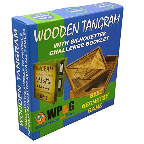 Tangram Wooden Puzzle Geometry Game