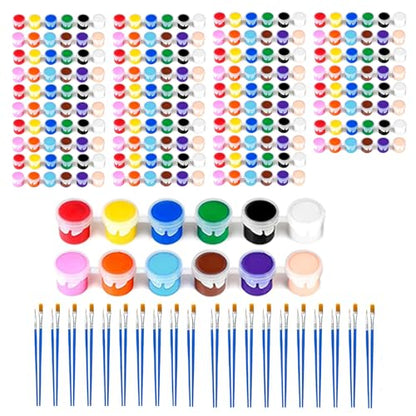20 Pack Mini Acrylic Paint Set (20 Count)