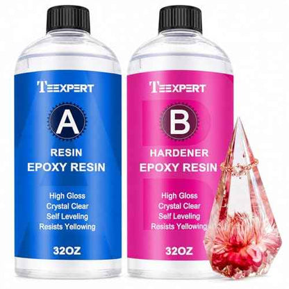Epoxy Resin Crystal Clear (64 Fl Oz)