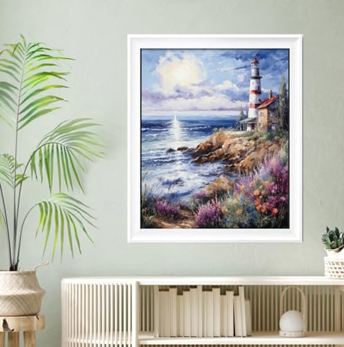 Cross Stitch Stamped Kit for Adults