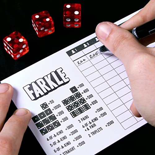 Farkle Scorecards