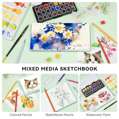 Square Watercolor Journal (3.72 Sq Ft)