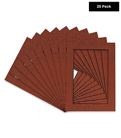 Pack of 25 Acid Free 11x14 Mats Bevel Cut for 8.5x11 Photos (25 Count)
