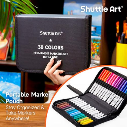 Permanent Markers (30 Count)