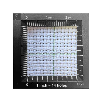 14CT Easy Count Thread Grid Aida Cloth Embroidery Cross Stitch Fabric (14 Count)