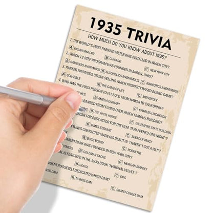 90th Birthday Party Games (31 Count)