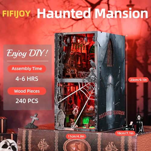 Haunted House Halloween Book Nook Kit