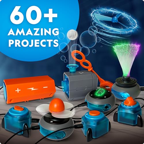 National Geographic Circuit Kit for Kids with 60 Projects for Ages 8