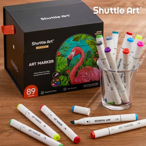 89 Colors Alcohol Markers (88 Count)