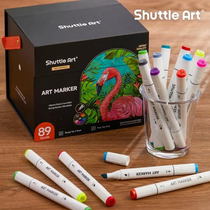89 Colors Alcohol Markers (88 Count)