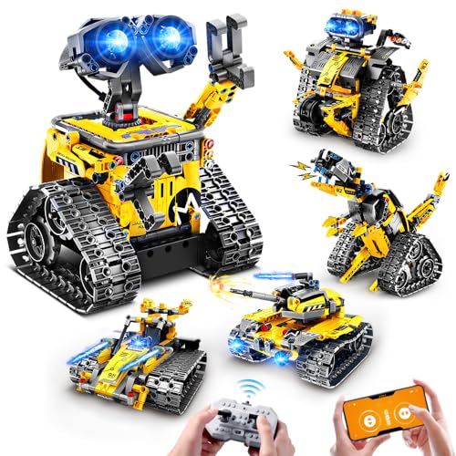 5 in 1 Robot Building Toys for Kids