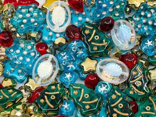 2.1 oz of Czech Glass Beads (2.1164 Ounce)
