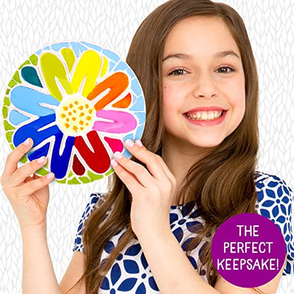 Mosaic Flower Garden Stepping Stone Kit