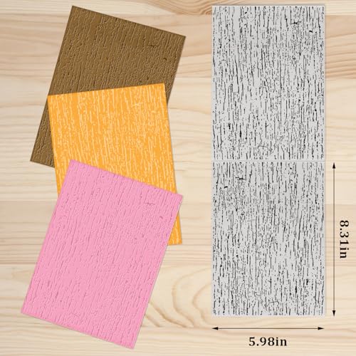 3D Textured Embossing Folders for Card Making