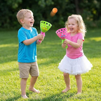 4 Pack Outdoor Game Toys for Kids Boys with 20 Balls Pop Pass Catch Ball Game Outside Toys Gifts for 3 4 5 6 7 8+ Year Old Boys Kids Outside Outdoor Gifts for Ages 4 (20 Count)