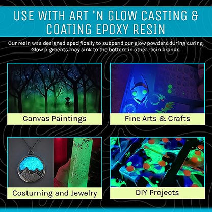 Glow in The Dark Pigment Powder (35.3 Ounce)