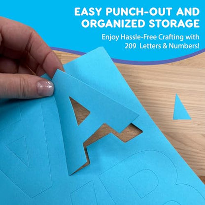 3 Inch Bulletin Board Letters & Numbers