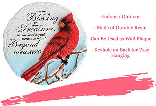 Garden Décor Cardinal Stepping Stone