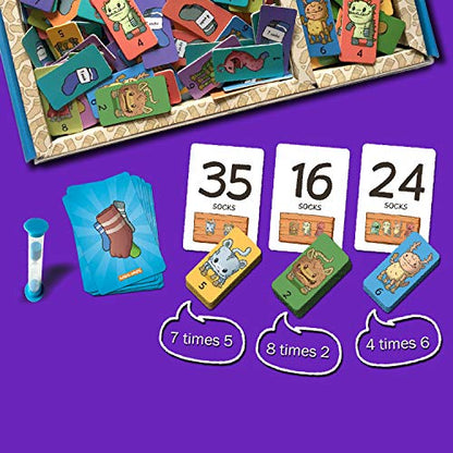 Monster Sock Factory Multiplication and Division Game