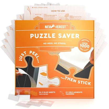 24 Pack Puzzle Glue Sheets 10×10″