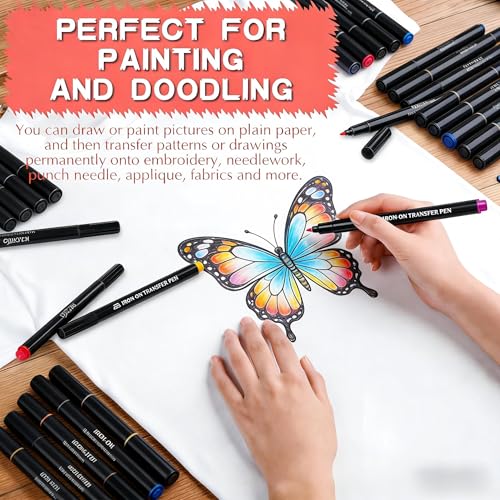 Iron On Transfer Pens (6 Count)