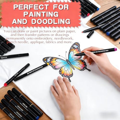 Iron On Transfer Pens (6 Count)