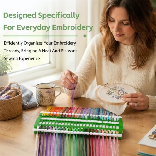 50 Position Embroidery Floss Organizer