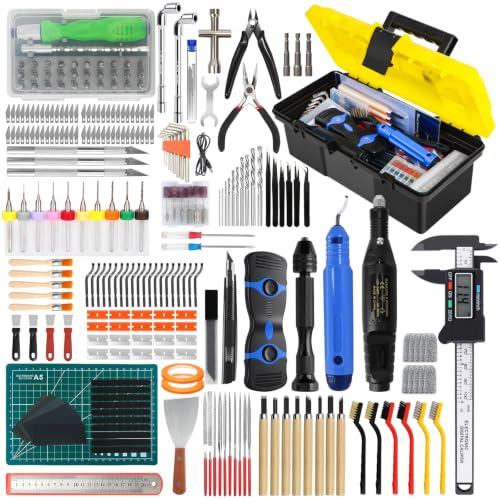 304PCS 3D Printing Accessory Tools with Tool Box for 3D Printer Modeler Basic Tools