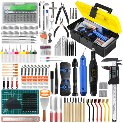 304PCS 3D Printing Accessory Tools with Tool Box for 3D Printer Modeler Basic Tools