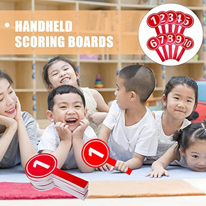 10Pcs Handheld Number Paddles 1