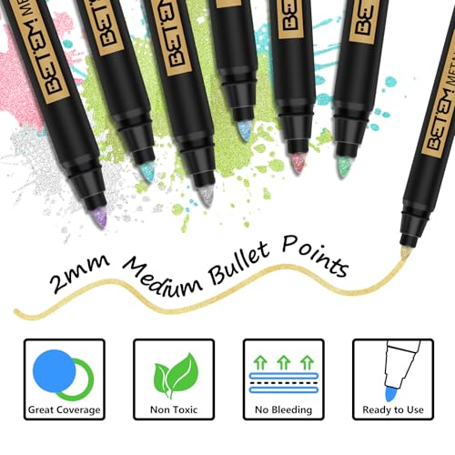 Metallic Paint Markers (18 Count)