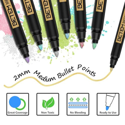 Metallic Paint Markers (18 Count)