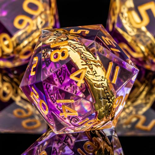 Magic Lord Rings DND Dice Set with Box