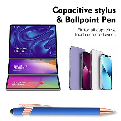12 PCS 2 in 1 Stylus Ballpoint Pen with Stylus Tip (24 Count)
