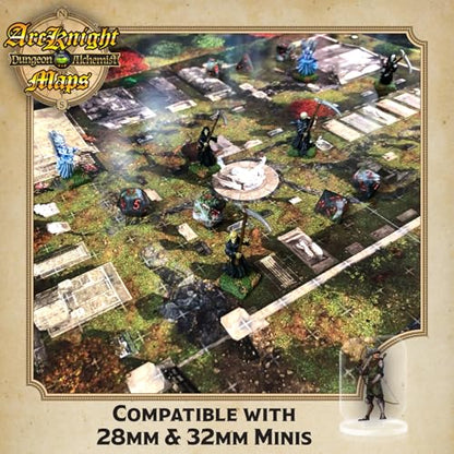 The Vale of Adventure Roleplaying D&D Battle Map; 16 Modular RPG Maps in 8 Double