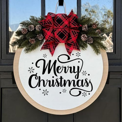 Christmas Window Stencils for Glass Christmas Village Stencil (9 Count)