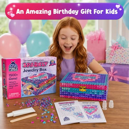 Jewelry Box Craft Kit for Girls Ages 8