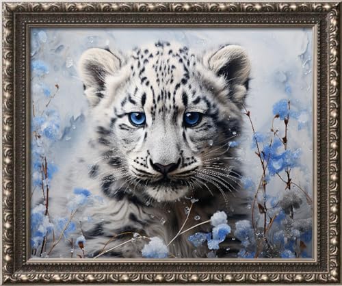 Cross Stitch Stamped Kit for Adults
