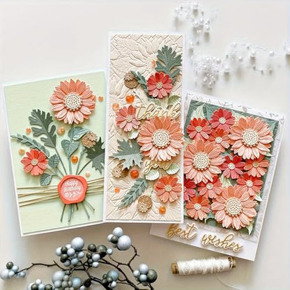 Flowers Metal Cutting Die for Scrapbooking