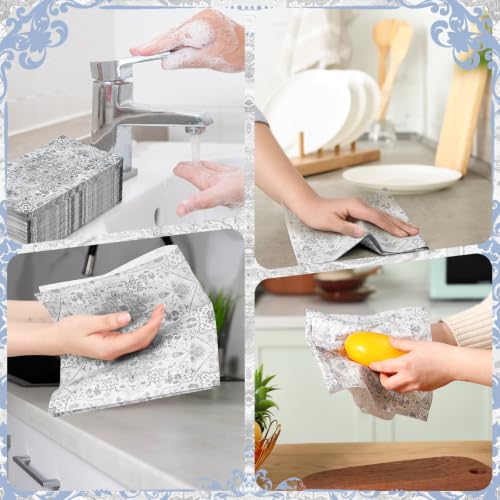 100 Pcs Boho Napkins Paper Guest Towels (100 Count)