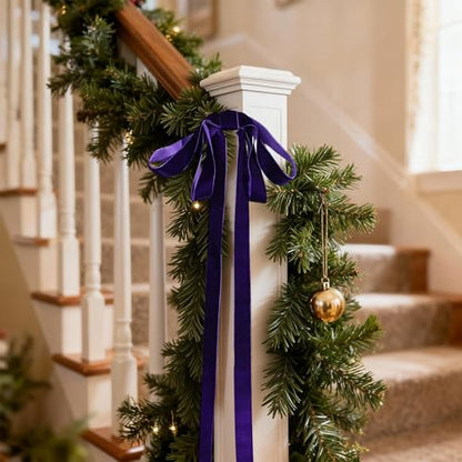 Purple Velvet Ribbon