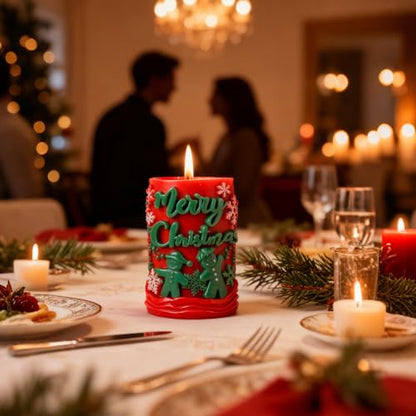 Christmas Candle Mold
