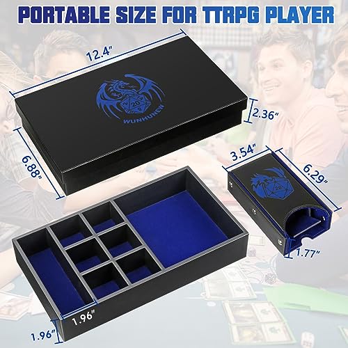 DND Dice Tray & Tower Storage Box