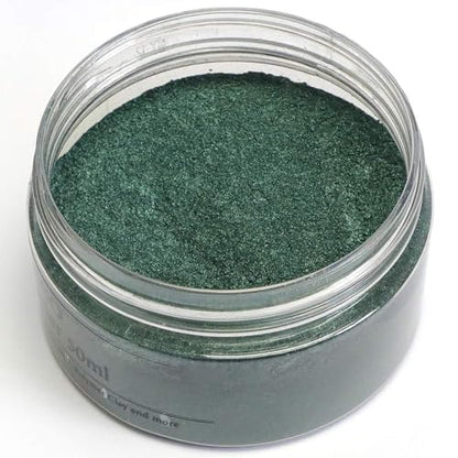 Green Mica Powder for Epoxy Resin 1.7 oz