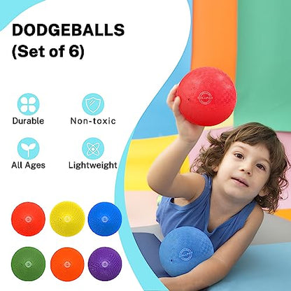 Dodgeballs Playground Balls 5" (6 Count)