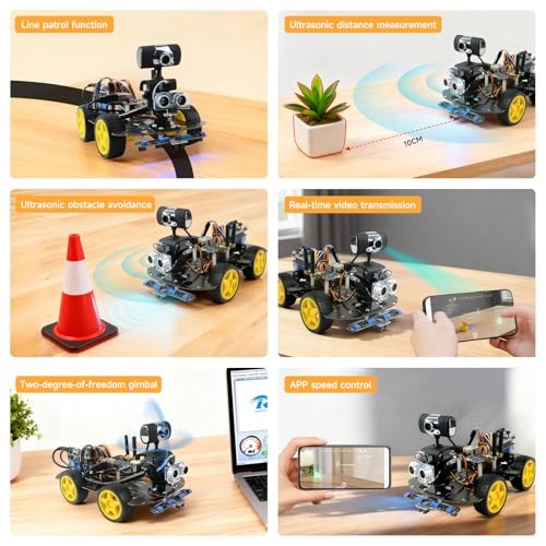 Smart Video Car Robot for Arduino