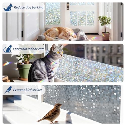 Stained Glass Window Privacy Film (19.16 Sq Ft)