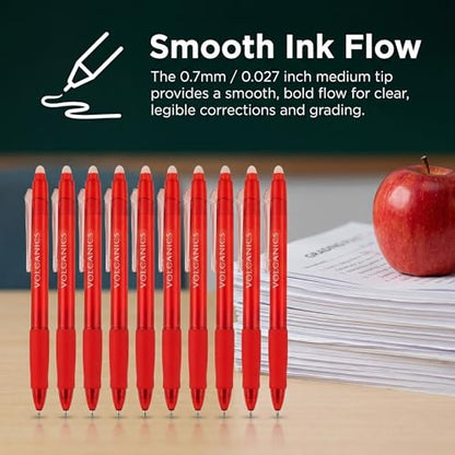 Erasable Gel Pens Red Ink (36 Count)